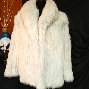 Norwegian Silver Fox Fur Coat